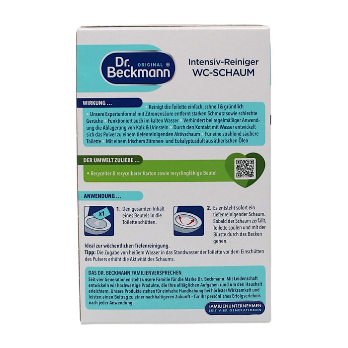 Порошок для чищення унітазів Dr. Beckmann 3х100 г